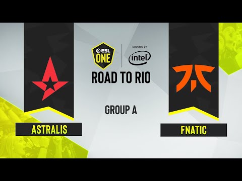 CS:GO - Astralis vs. Fnatic [Train] Map 1 - ESL One: Road to Rio - Group A - EU