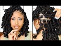 Easy BUTTERFLY BOB LOCS TUTORIAL (No Crochet)