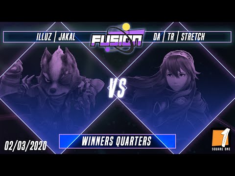 Fusion #9 - Iluz | Jakal (Wolf) Vs. DA | TR | Stretch (Lucina) - Winners Quarters - Smash Ultimate
