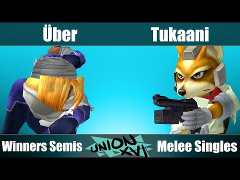 UnionXVI - Über (Sheik) Vs. Tukaani (Fox) - Losers Top 8 - Melee