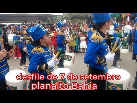 Desfile de 7 de setembro planalto Bahia 