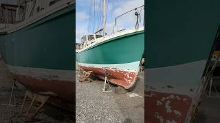 Quarter of a century since this Colvic Watson was last in the water. #boatbreakers #unboxing #boat