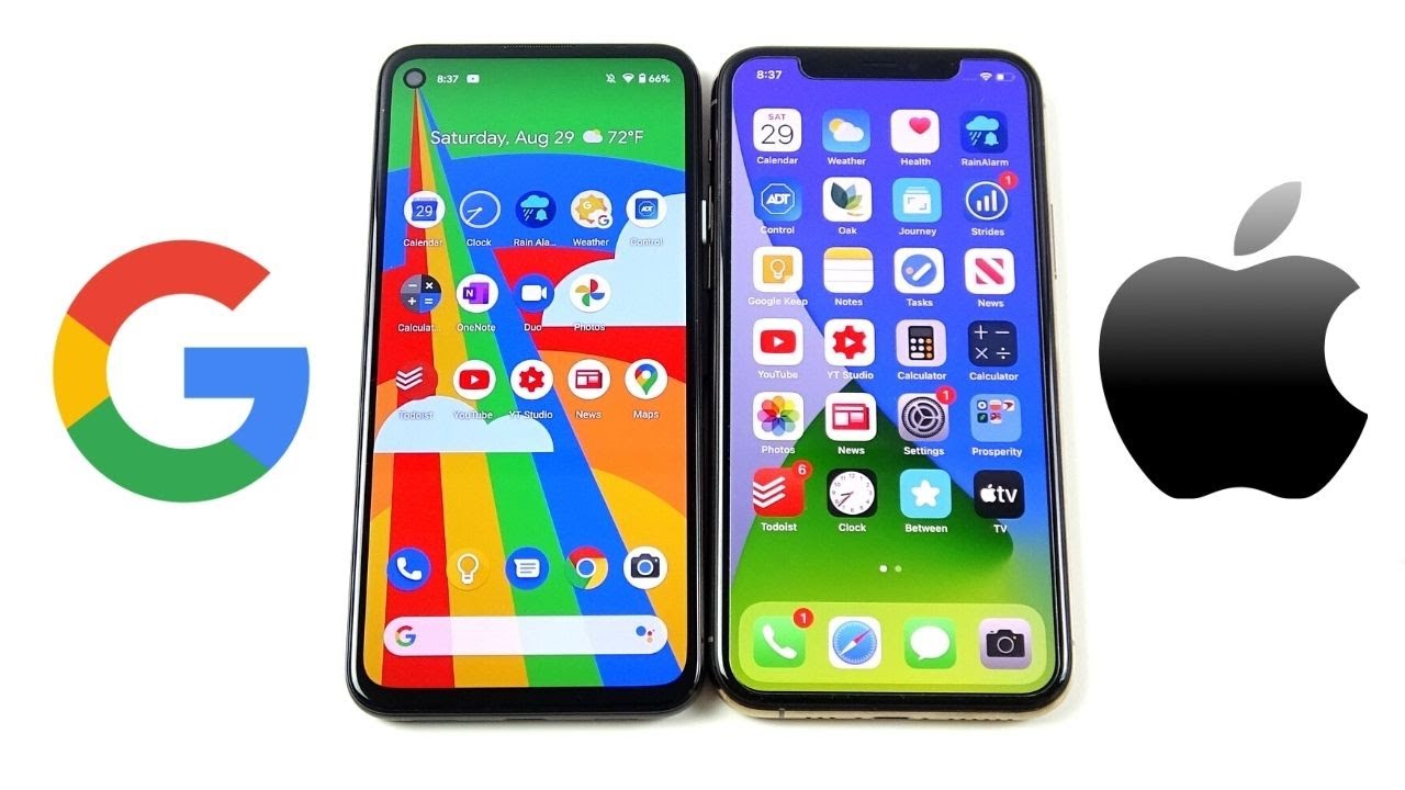 Google Pixel 4a vs iPhone 11 Pro