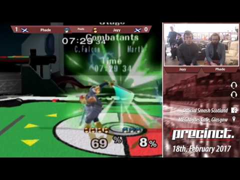 Precinct February - Jayy (C.Falcon) Vs. Phade (Marth) Melee Pools