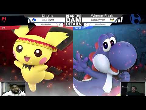 RtDD6 - WF - EMG | Blacktwins (Pichu) vs SxD | Burst (Inkling, Yoshi)