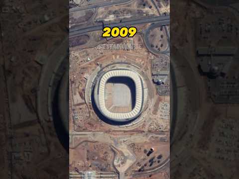 Lembra desse estádio? Já teve final de Copa do Mundo nele! #estadios #futebol #shorts #timelapse