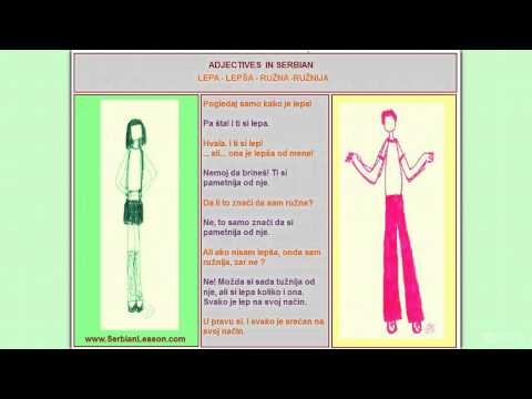 Comparison of Adjectives in Serbian