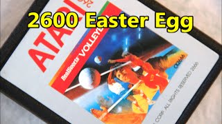 Realsports Volleyball Shark Easter Egg (Atari 2600) The No Swear Gamer