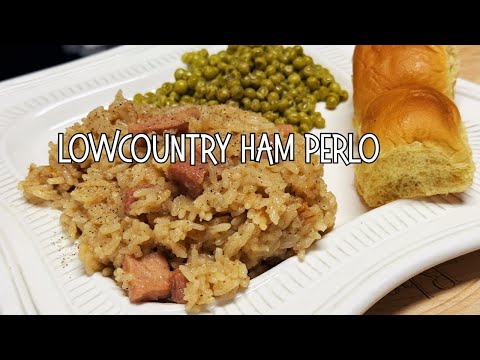 Authentic Lowcountry Ham Perlo | Southern Rice Dish with Leftover Ham