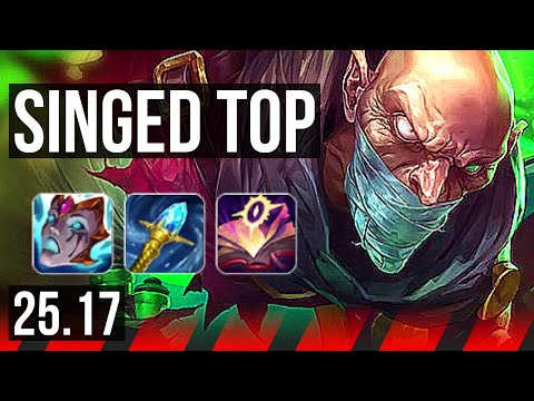SINGED vs RIVEN (TOP) | KR Master | 25.17
