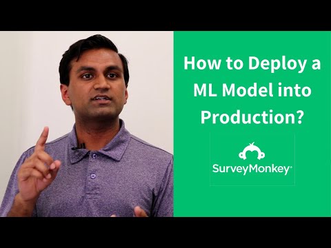 Machine Learning in 5 Minutes: How to deploy a ML model (SurveyMonkey Engineer explains)