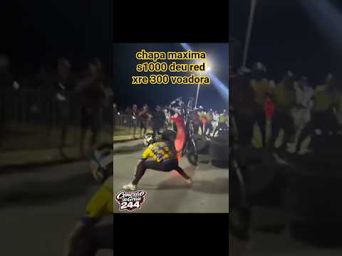 Castro Alves bahia chapa máxima s1000 deu red xre300 voadora motos voadora na varredeira de km