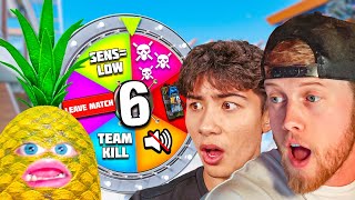 SPINNING THE SIEGE DEATH WHEEL with SIR PINEAPPLE and SPOIT