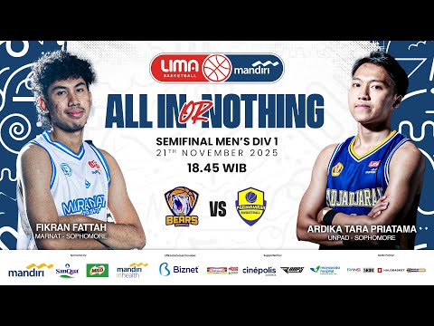 MARNAT vs UNPAD | Semifinal Men's Division 1 | Bandung I Nov 21