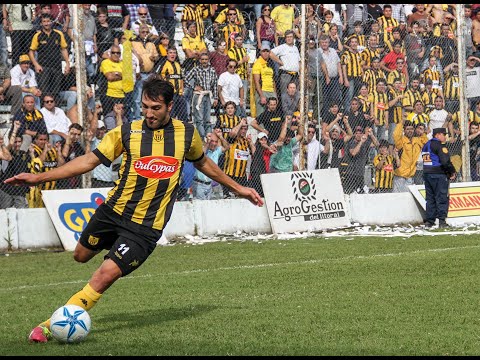 Román Strada. Todos sus goles en Ramón Santamarina.