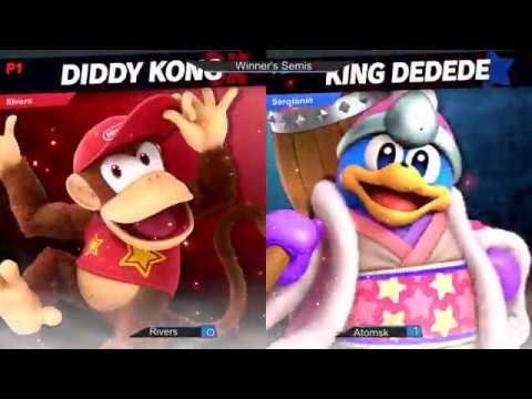Platinum Star Weekly #49 - Rivers (Diddy, Chrom) vs Atomsk (Dedede, Banjo Kazooie) - Winner's Semis