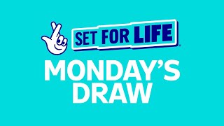 The National Lottery Set For Life draw results from Monday 24 August 2026