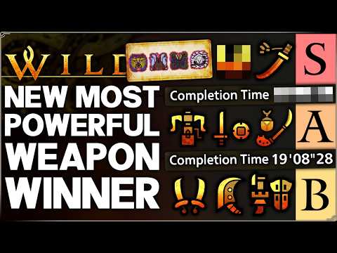 Monster Hunter Wilds - New BEST Highest Damage Weapon Winner - Proof of a Hero - Tier Ranked Guide!