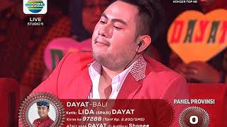 Download lagu Lida 2 Indosiar - Dayat Bali 'Sebujur Bangkai' mengharukan mp3