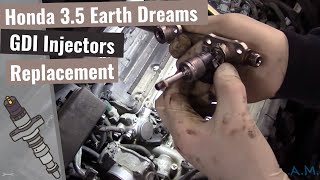 Honda: Earth Dreams 3.5 GDI Replacing Fuel Injectors