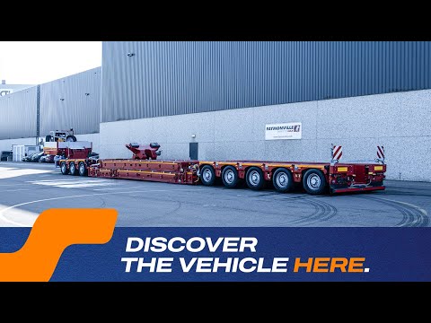 Faymonville - CombiMAX widenable trailer with 8 axles