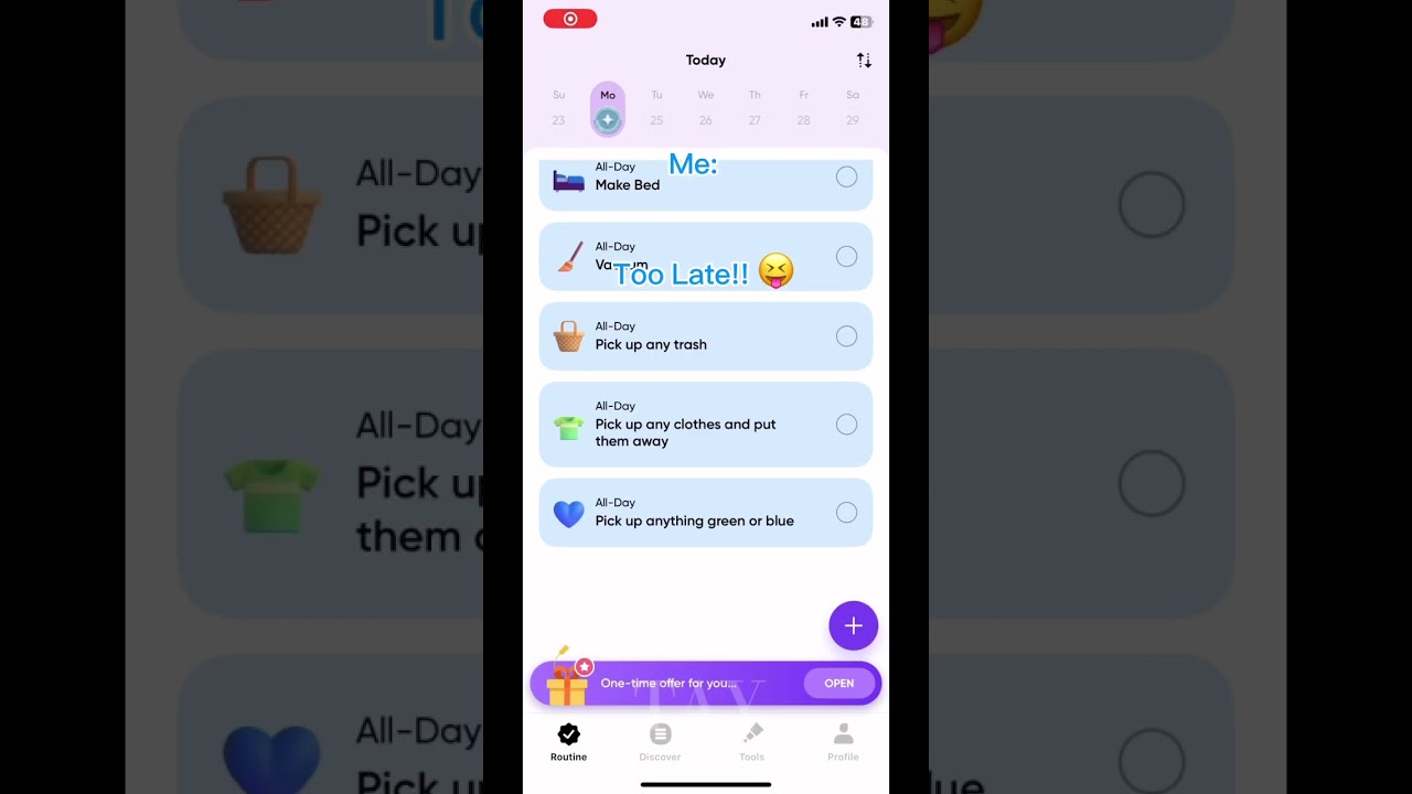 Me+ is an underrated app!! (Desc)#skincare #dailyplanner #dailyroutines
