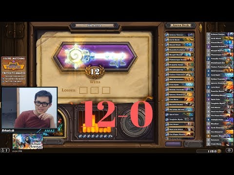 Amaz 12-0 Arena with Aggro Shaman!
