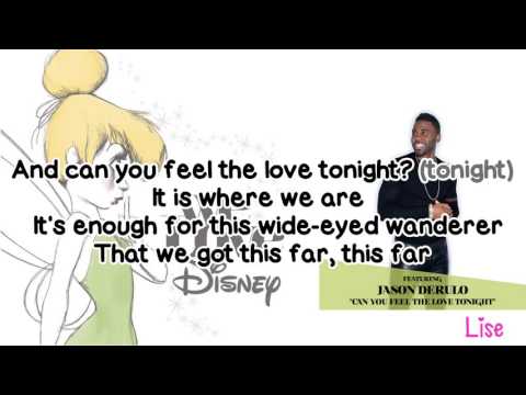 Jason Derulo - Can You Feel the Love Tonight (Lyrics)