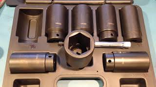 Pittsburgh Axle Lock-Nut Socket Set
