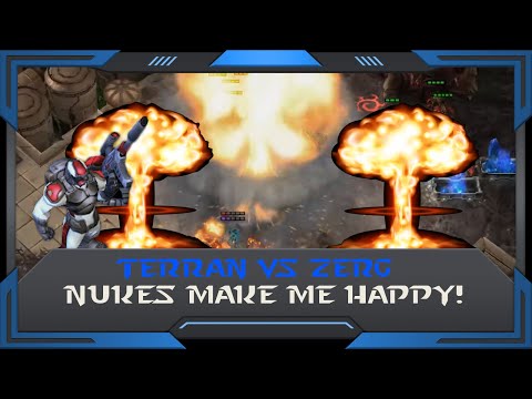 StarCraft 2 (RuFF Highlight): Nukes Make Me Happy!