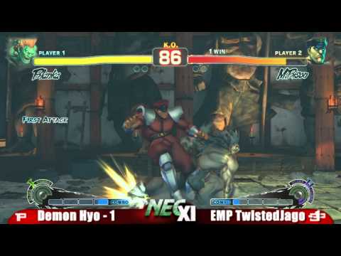 Demon Hyo vs EMP TwistedJago NEC XI SSF4 Singles