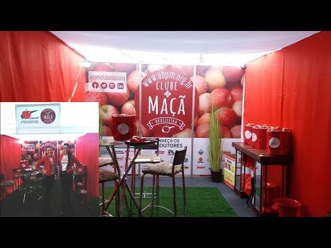 O CLUBE DA MAÇÃ BRASILEIRA NA XXI FESTA NACIONAL DA MAÇÃ, SÃO JOAQUIM - SC