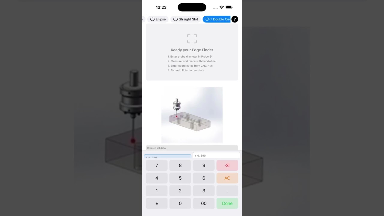New iOS App: CNC Workpiece Calculator