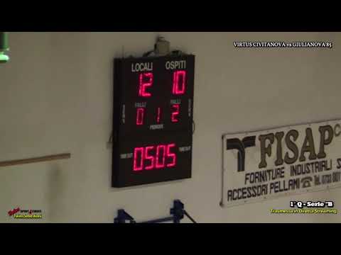 1°/2°Q  ROSSELLA VIRTUS CIVITANOVA vs BASKET GIULIANOVA 85 16/02/2020 TwinsSebastiani