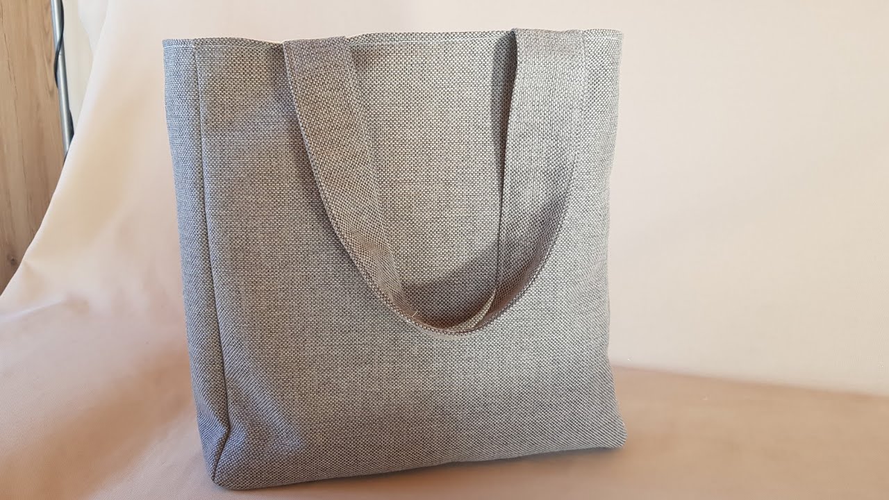 Jak uszyć torbę typu shopper// diy // how to sew a bag// dla początkujących/ step by step/tutorial