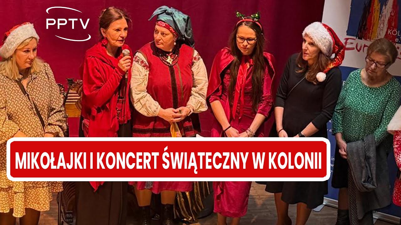 Mikołajki i Koncert Świąteczny w Kolonii 🇵🇱🇩🇪 | Europolis Köln e.V. | Polonia w Niemczech  PPTV INFO