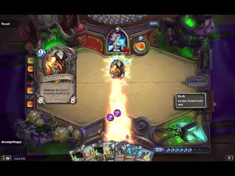 GrumpyPuppy vs Virot2   AHGL Hearthstone