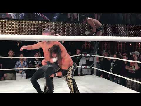 Johnny Mundo and Shane Strickland hit some double team magic on Darby Allin and Jimmy Havoc