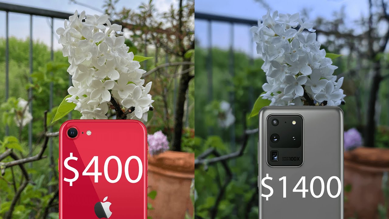 iPhone SE vs Galaxy S20 Ultra: Camera Comparison!