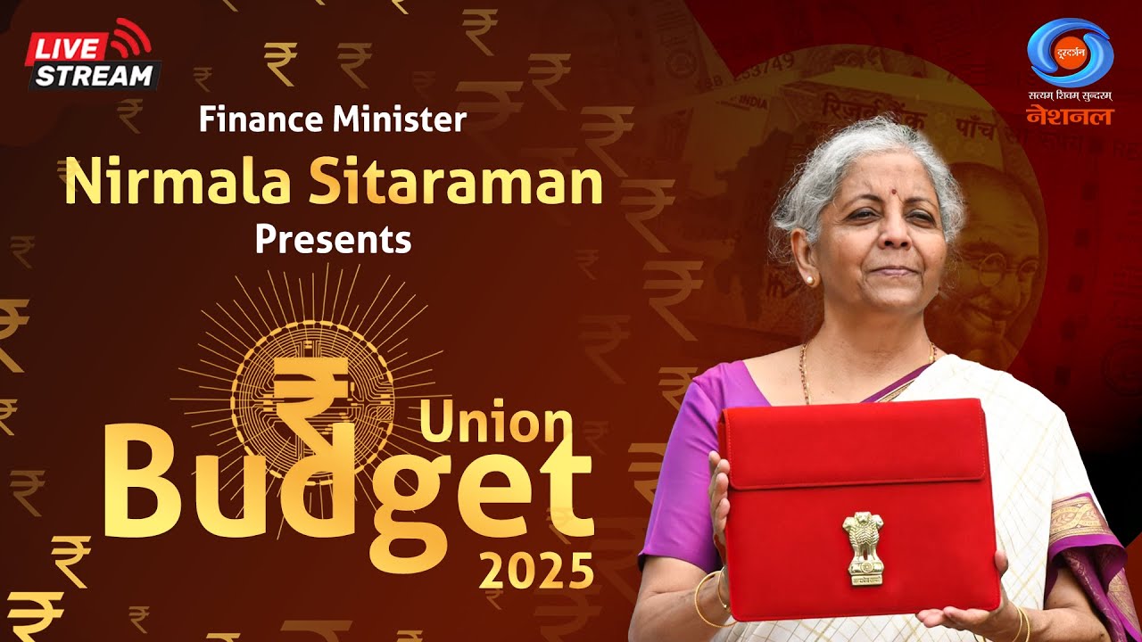 LIVE : FM Nirmala Sitharaman Presents Union Budget 2025 | DD National