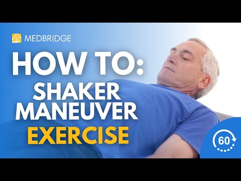 How To Do a Shaker Maneuver | Shaker Exercise | Shaker Head Lift | MedBridge