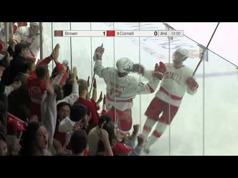 Highlights: Cornell men's Ice Hockey vs Brown - 11/9/2024