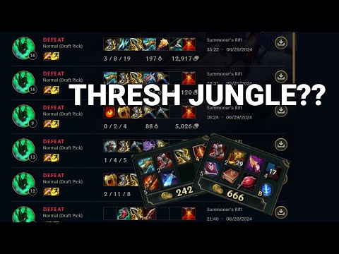 When an idiot plays Thresh jungle