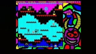 CRAPBERT BUTTSLUT IN THE MUTHAFUCKIN' DAMN STONE-CIRCLE OF THE DEVIL (ZX SPECTRUM - FULL GAME)