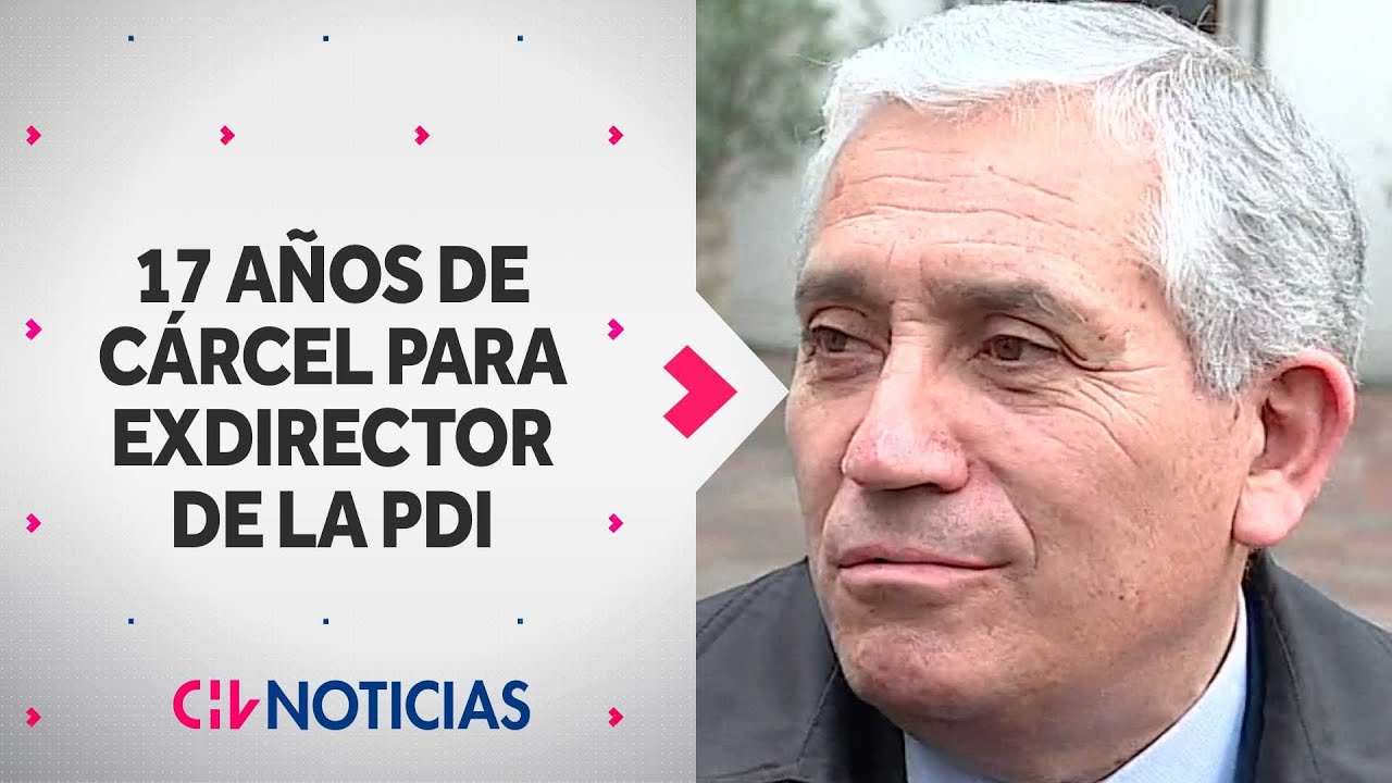 Dictan 17 a��os de cárcel para exdirector PDI Héctor Espinosa: Incautaron su departamento