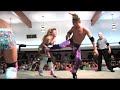 Candice LeRae Joey Ryan Vs The Young Bucks Intergender Tag Team Wrestling Chaos At PWG