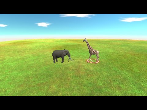 Giraffe Vs Every Strong Unit (Animal Revolt Battle SIm)