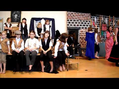 Lucy's school play Oliver 1-12-2011