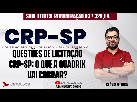 CRP-SP 2025: Law 14.133/2021 - Bidding in the Exam | Quadrix Commented Questions to Get the Best ...