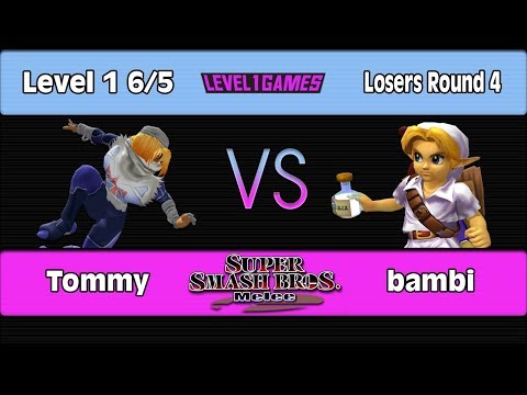 Level 1 6/5: Tommy (Sheik) Vs. bambi (YL) - LR4